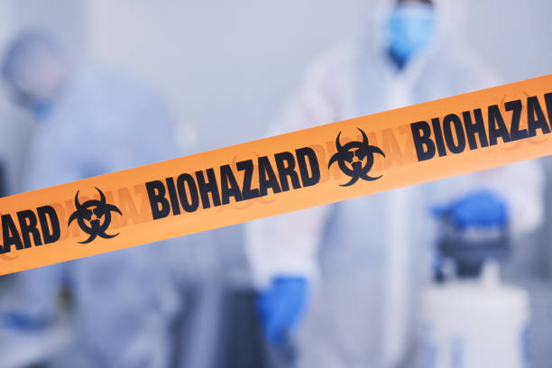 Professional Infectious Disease Decontamination technician working in Rancho Cordova, CA